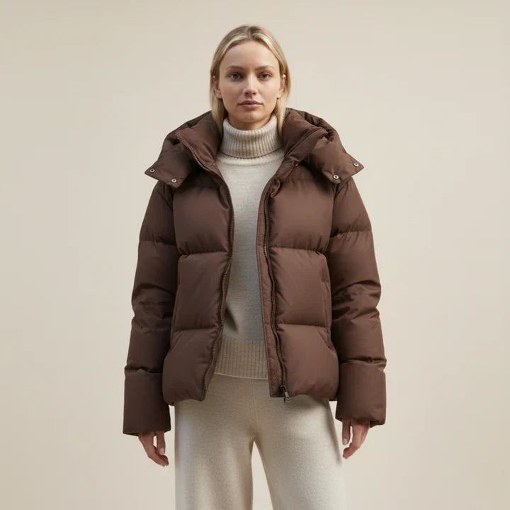 Elsie Women's Adjustable Puffer Jacket | Quilted