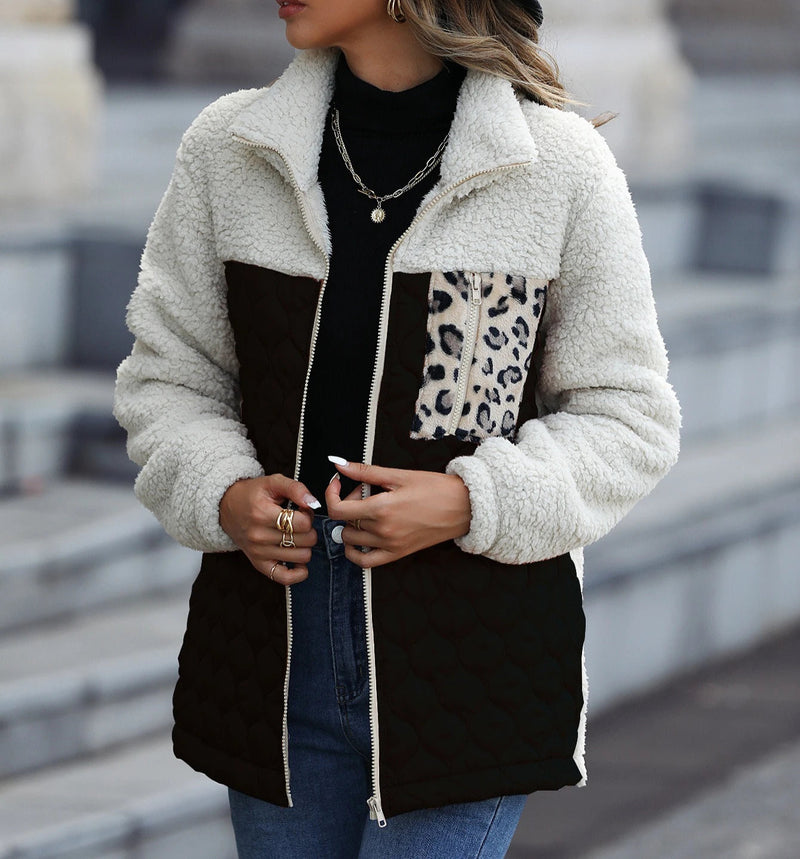 Vera Women's Quilted Jacket - full-length view