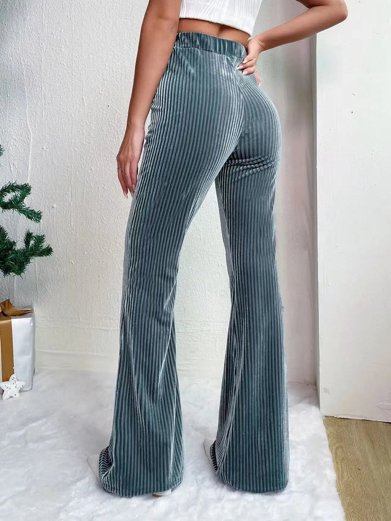 Talia Women's Flared Pant - full-length view