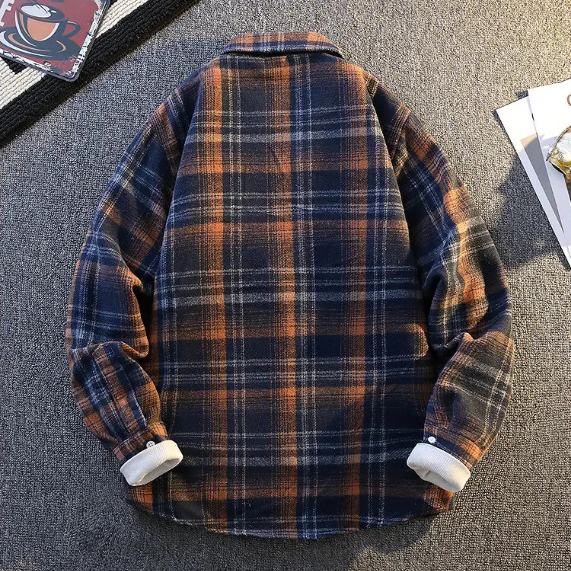 Kira Women's Plaid Shirt - full-length view