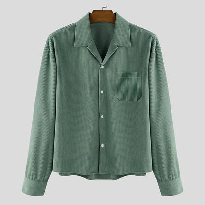 Vera Women's Corduroy Overshirt - styled view