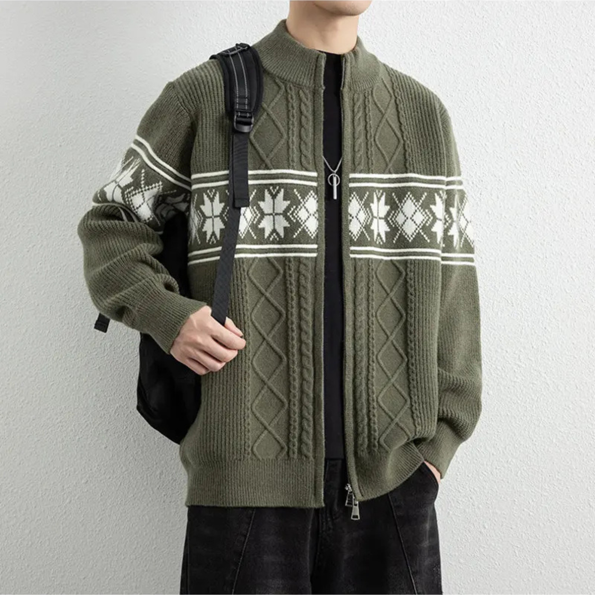 Ulla Women's Cardigan - back view