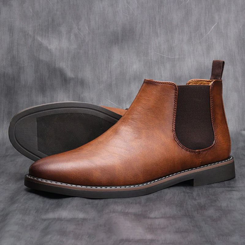 Rhea Women's Chelsea Boots - styled view