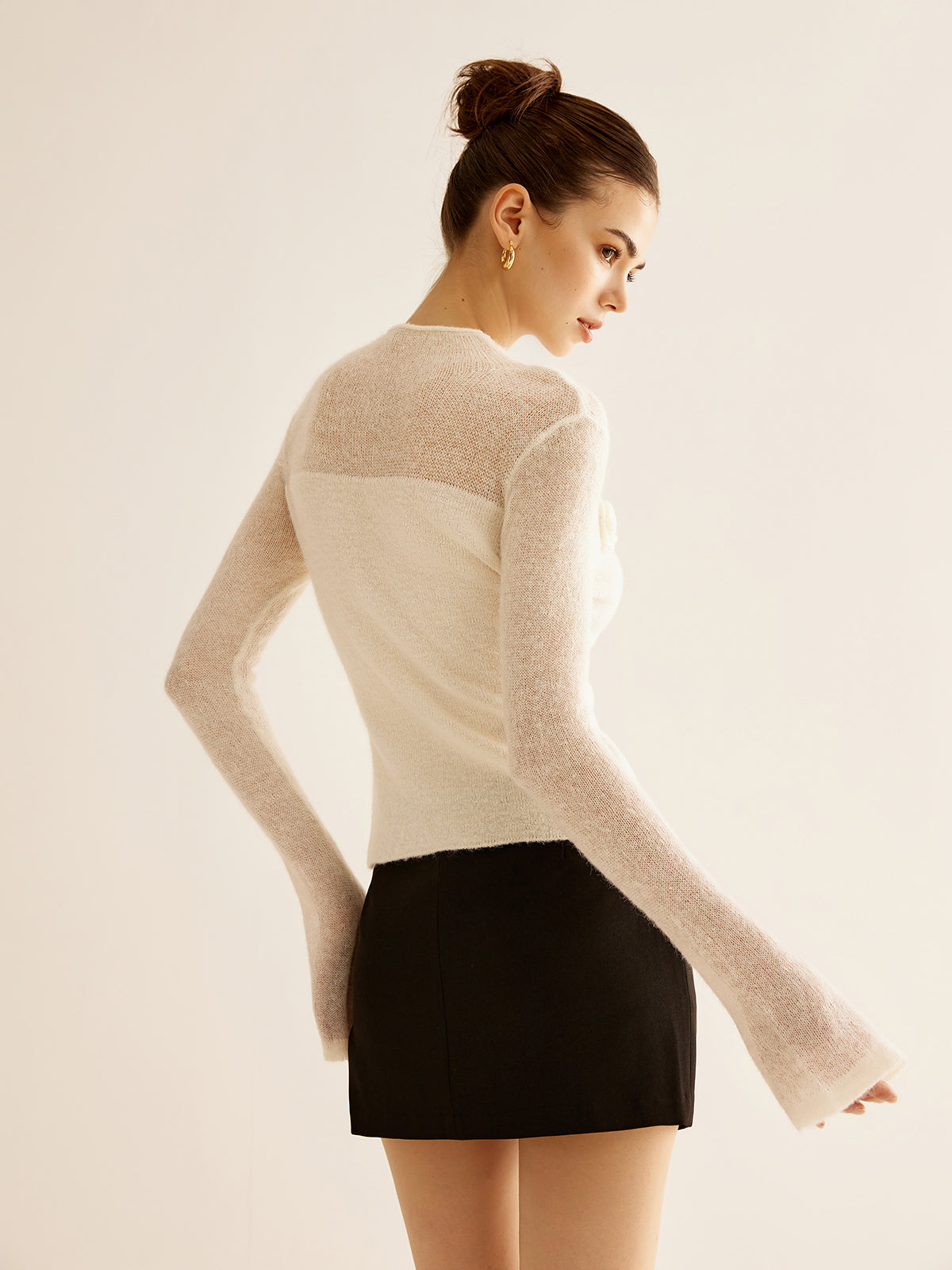 Opal Women's Floral Top - back view