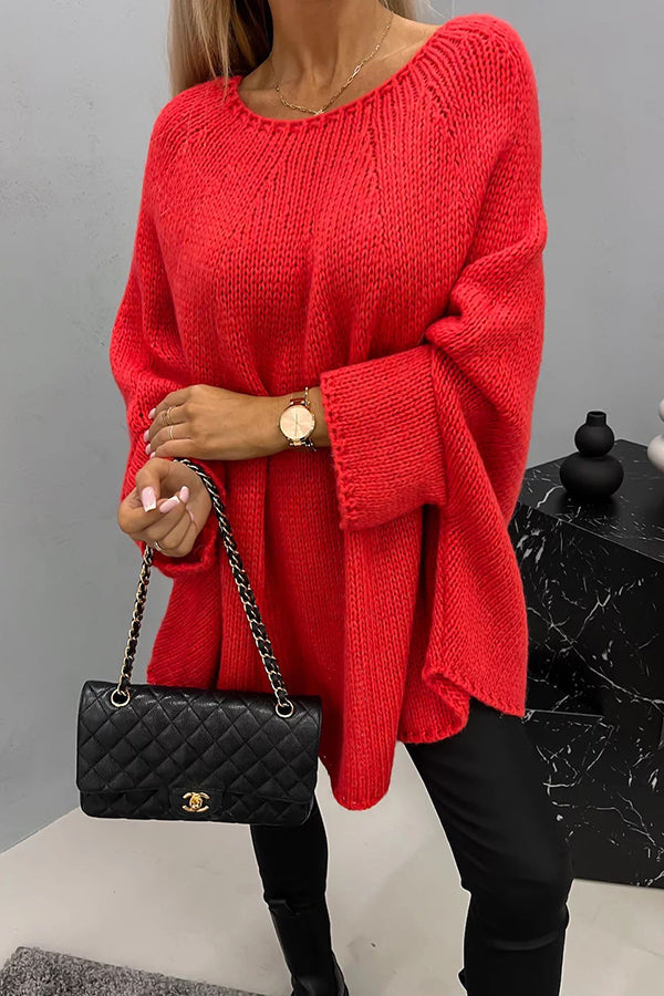 Tallulah Women's Oversized Sweater - full-length view
