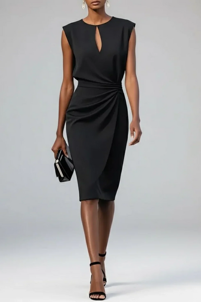 Rhea Women's Midi Dress - back view