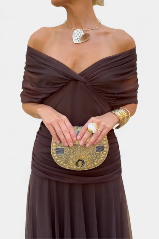 Harlow Women's Pleated Dress - styled view