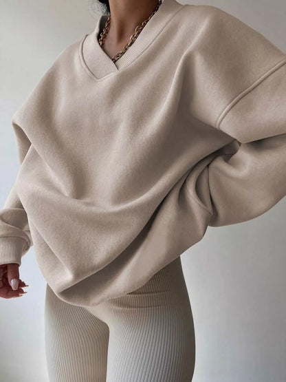 Margot Women's Oversized Sweater - close-up detail