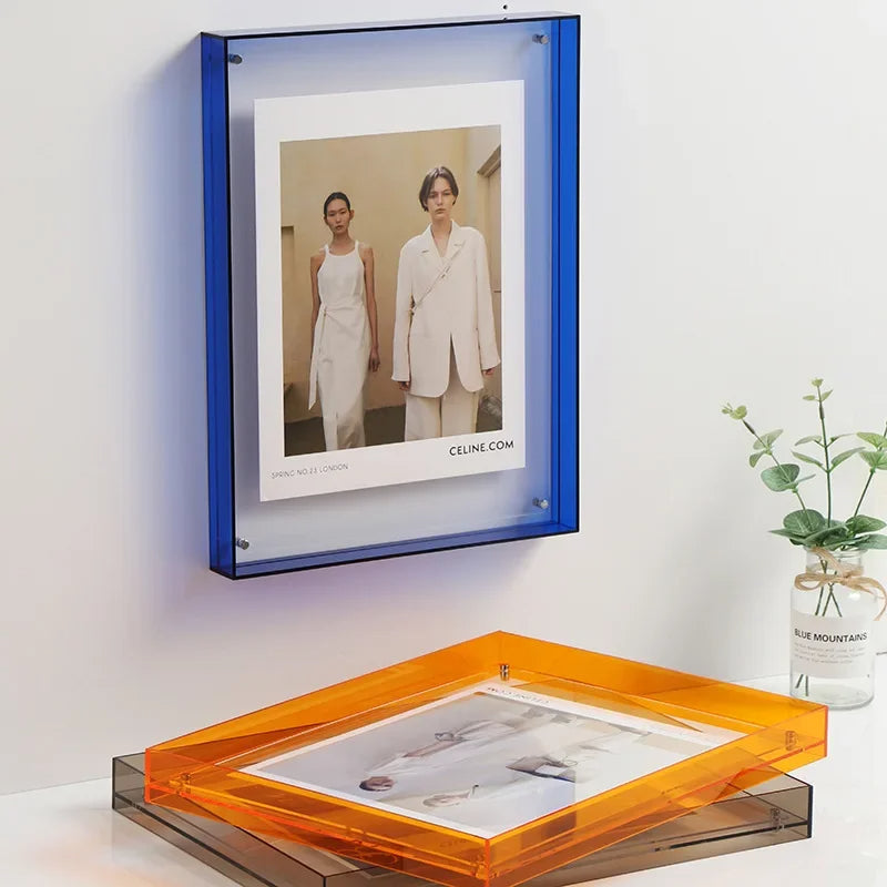 Ember Solar Photo Frame - full-length view