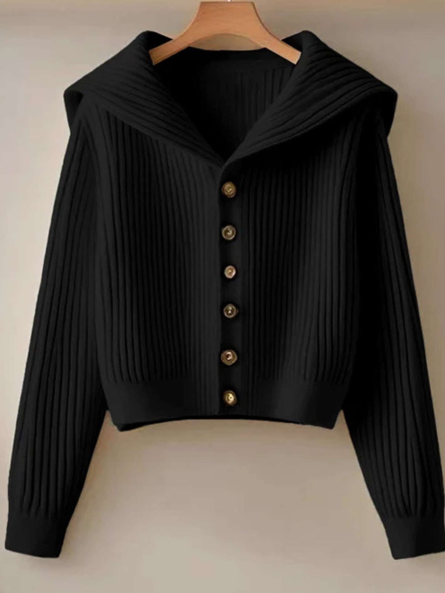 Colette Women's Cardigan - fabric and finish detail