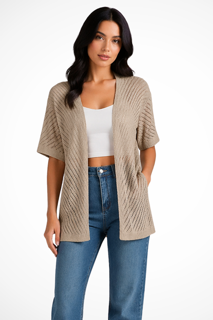 Margot Women's Cardigan - flat lay