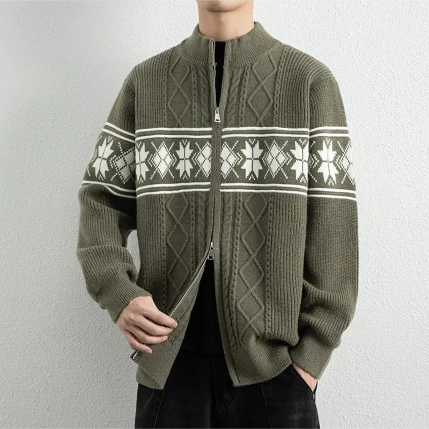 Ulla Women's Cardigan - styled view