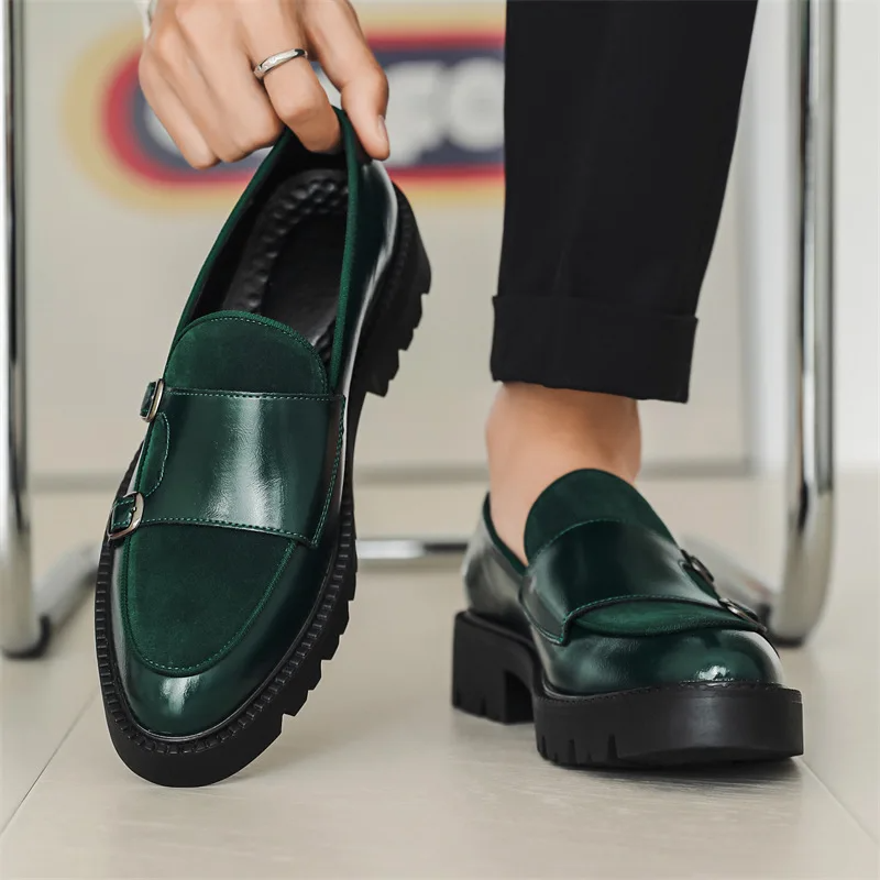 Orson Men's Platform Loafers - front view