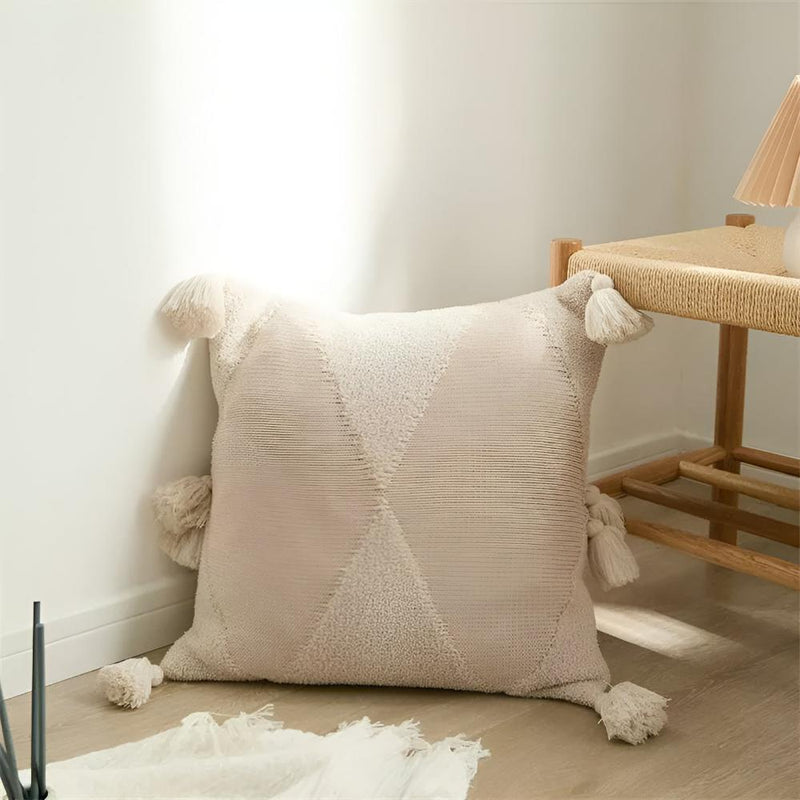 Fable Tassel Touch Cushions | Tassel Trim, Living Room