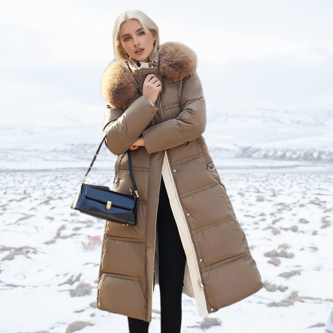 Freya Women's Puffer Jacket - front view
