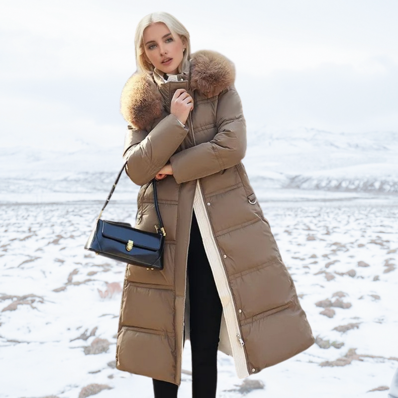 Freya Women's Puffer Jacket - front view
