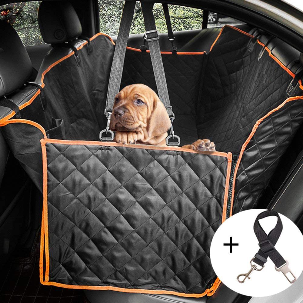 Linden Car Seat Covers - full-length view