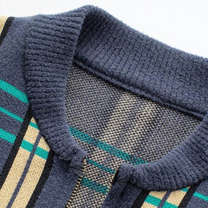 Elsie Women's Plaid Cardigan - back view