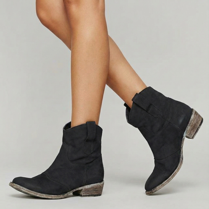 Hattie Women's Ankle Boots - styled view