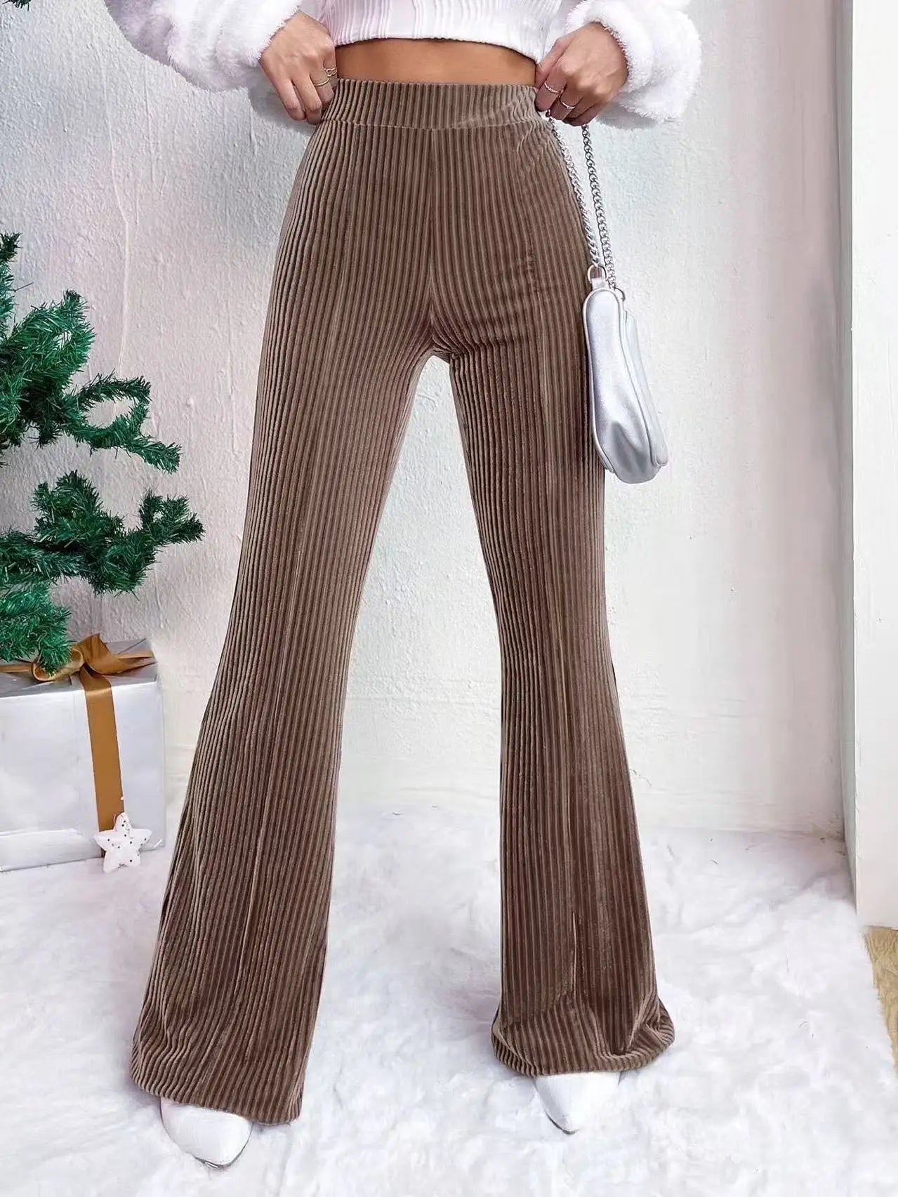 Talia Women's Flared Pant - styled view