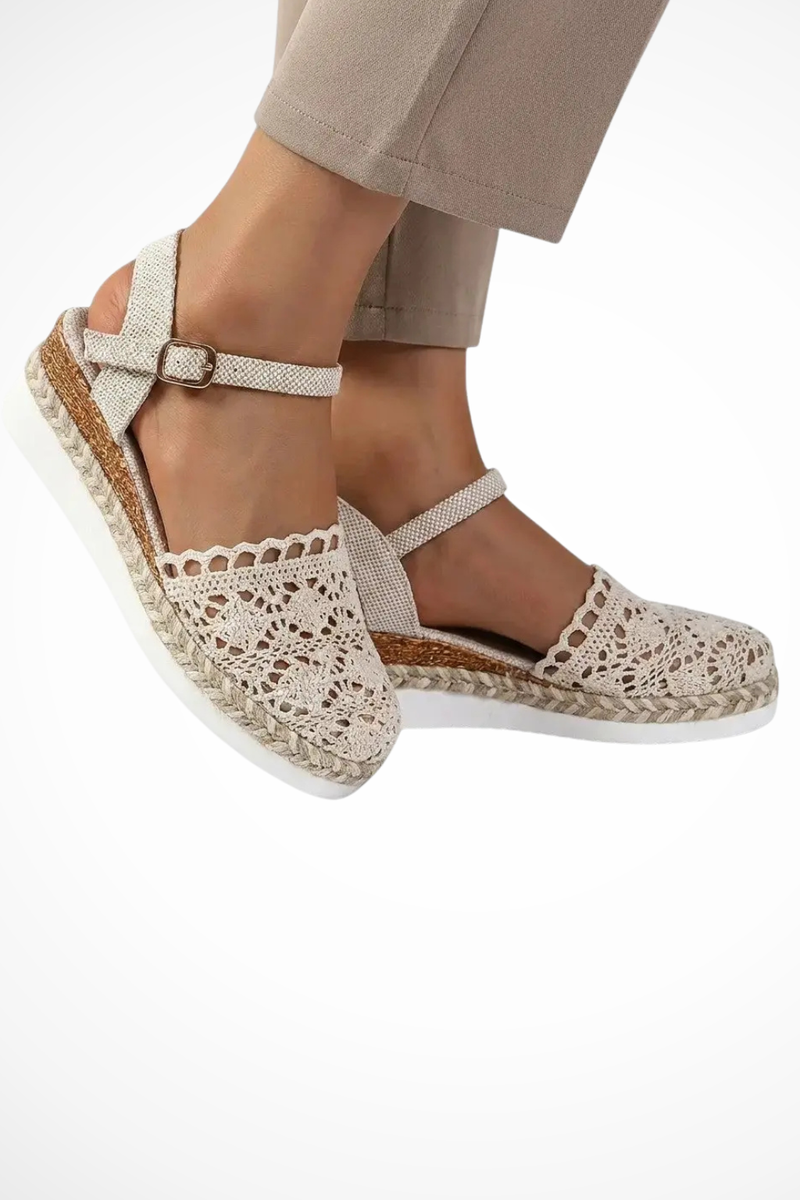 Edith Women's Crochet Espadrilles | Orthopedic