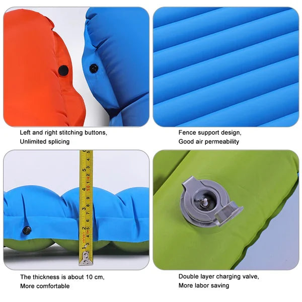 Vale Portable Inflatable Mattress - flat lay