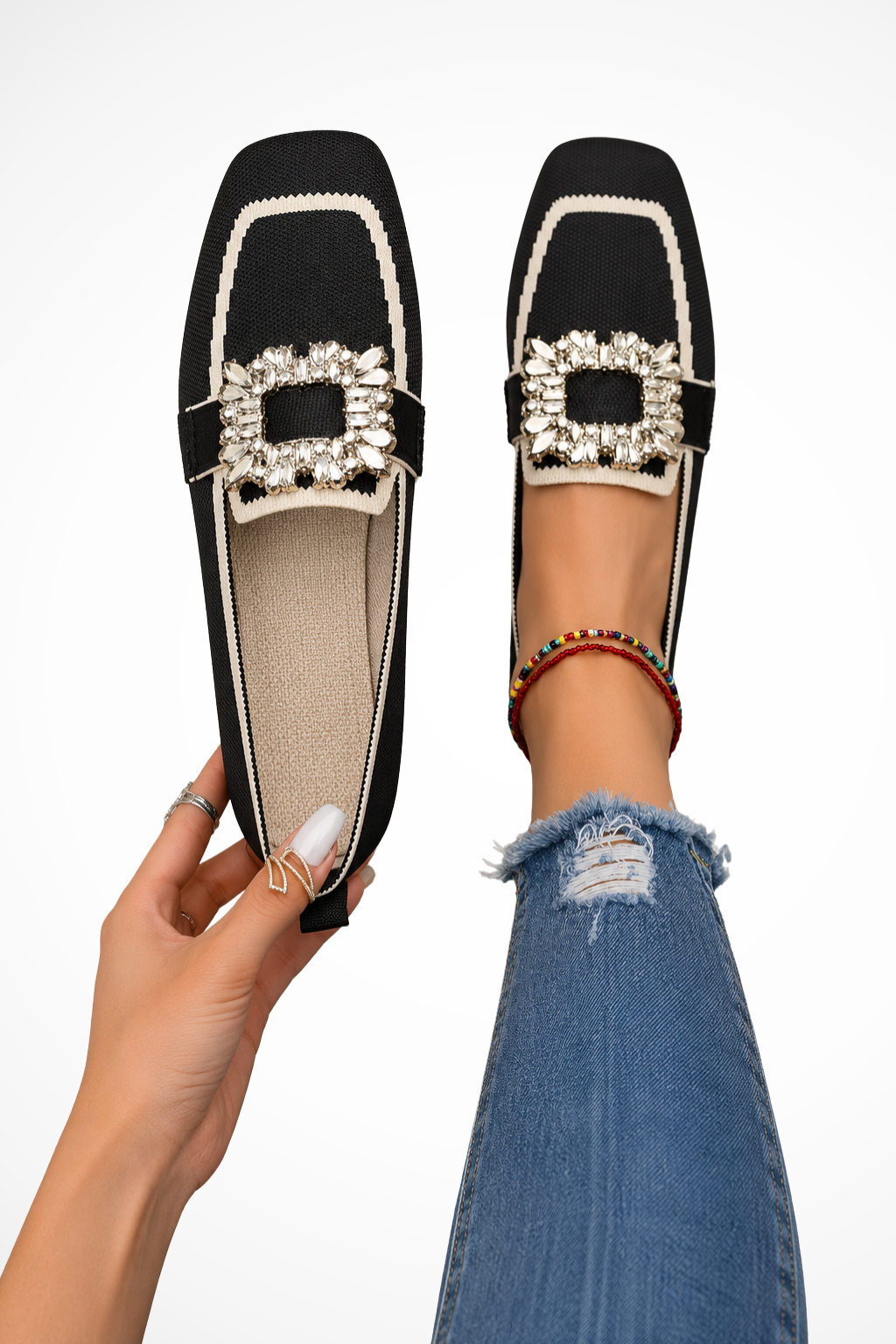 Juno Women's Loafers - back view
