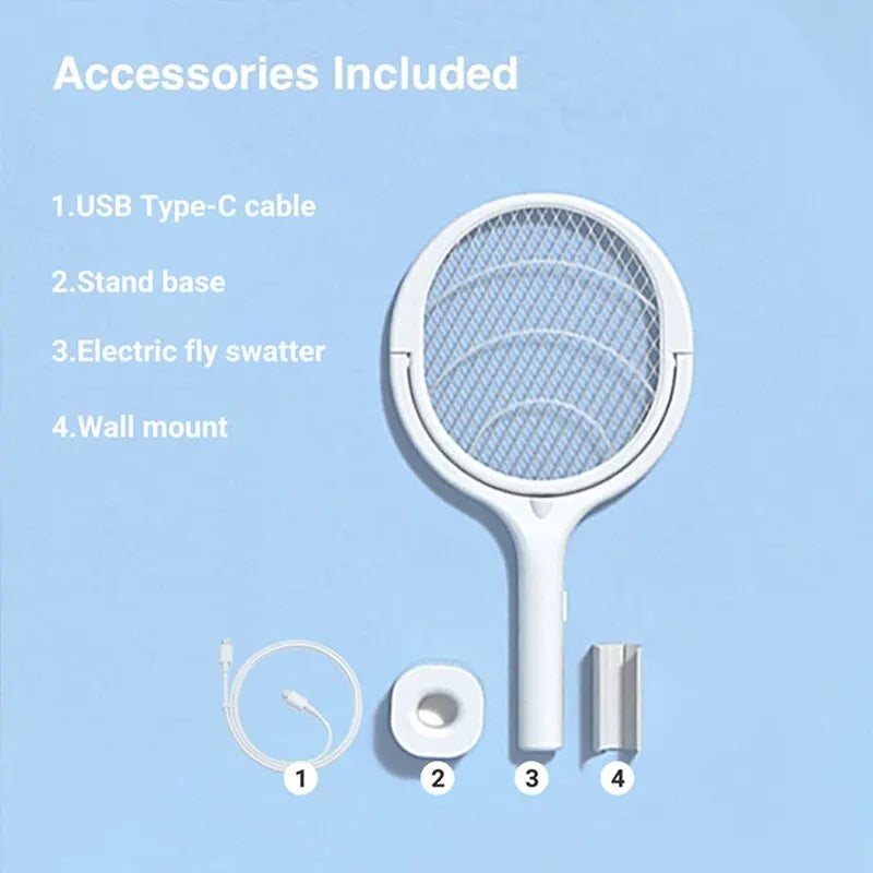 Willow Portable Zapper Racket - styled view