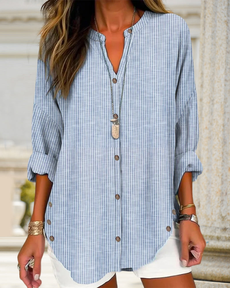 Talia Women's Blouse - close-up detail