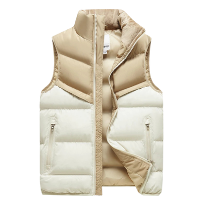 Juno Women's Puffer Jacket - fabric and finish detail