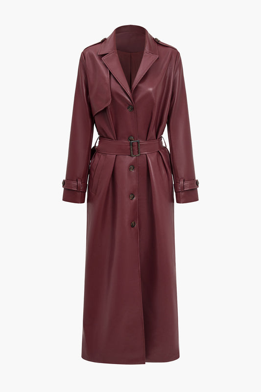 Camille Women's Trench Coat - front view