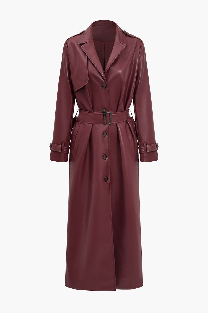 Camille Women's Trench Coat | Belted