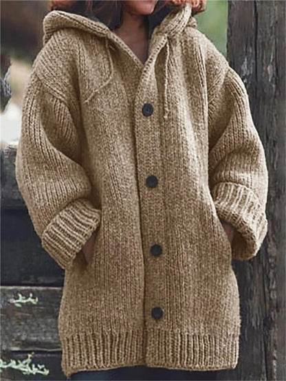 Tamsin Women's Oversized Cardigan - back view