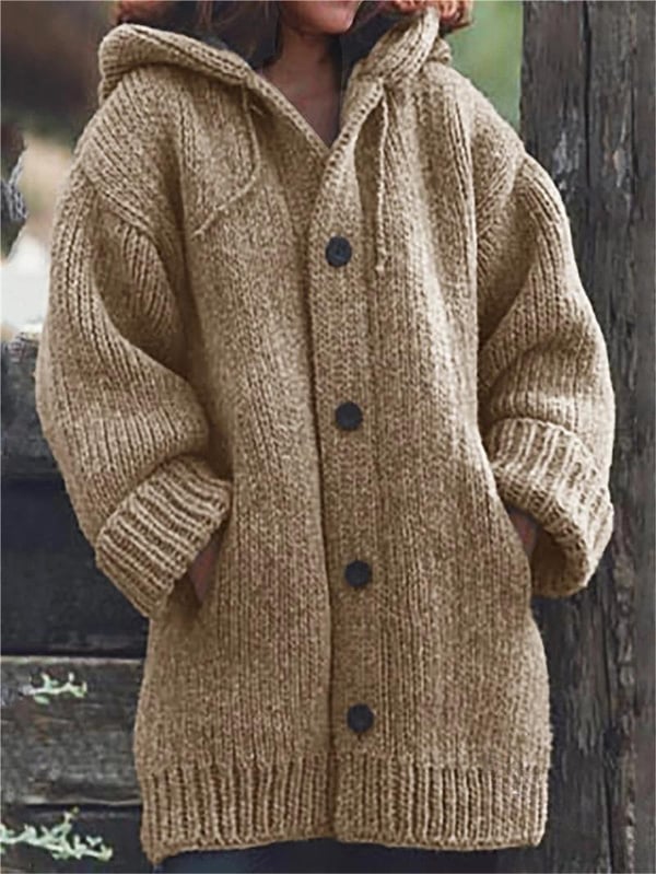 Tamsin Women's Oversized Cardigan - back view