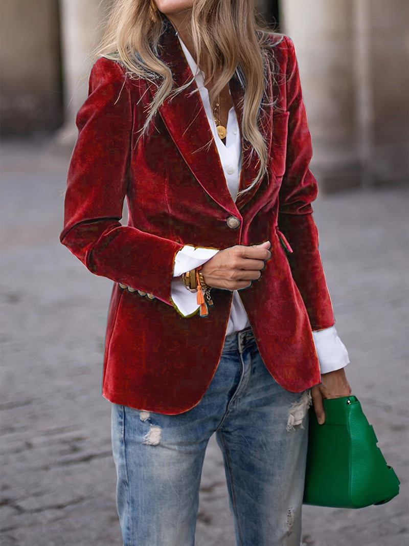 Genevieve Women's Blazer - styled view