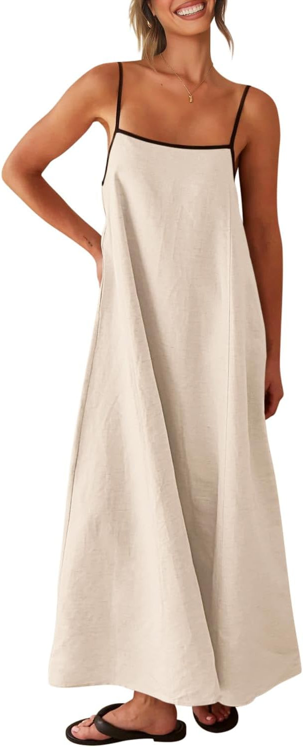 Bijou Women's Adjustable Maxi Dress - front view