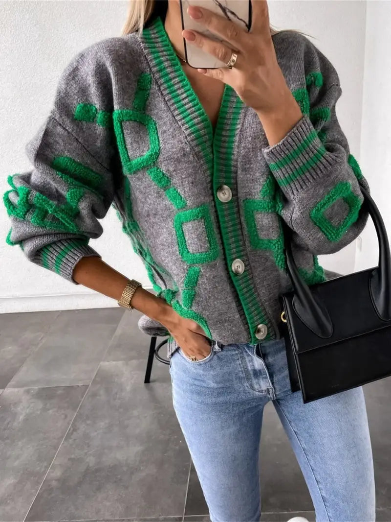 Esme Women's Cardigan - flat lay