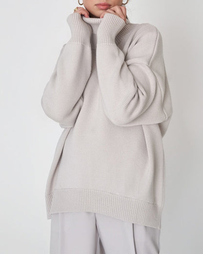 Xanthe Women's Oversized Sweater - full-length view