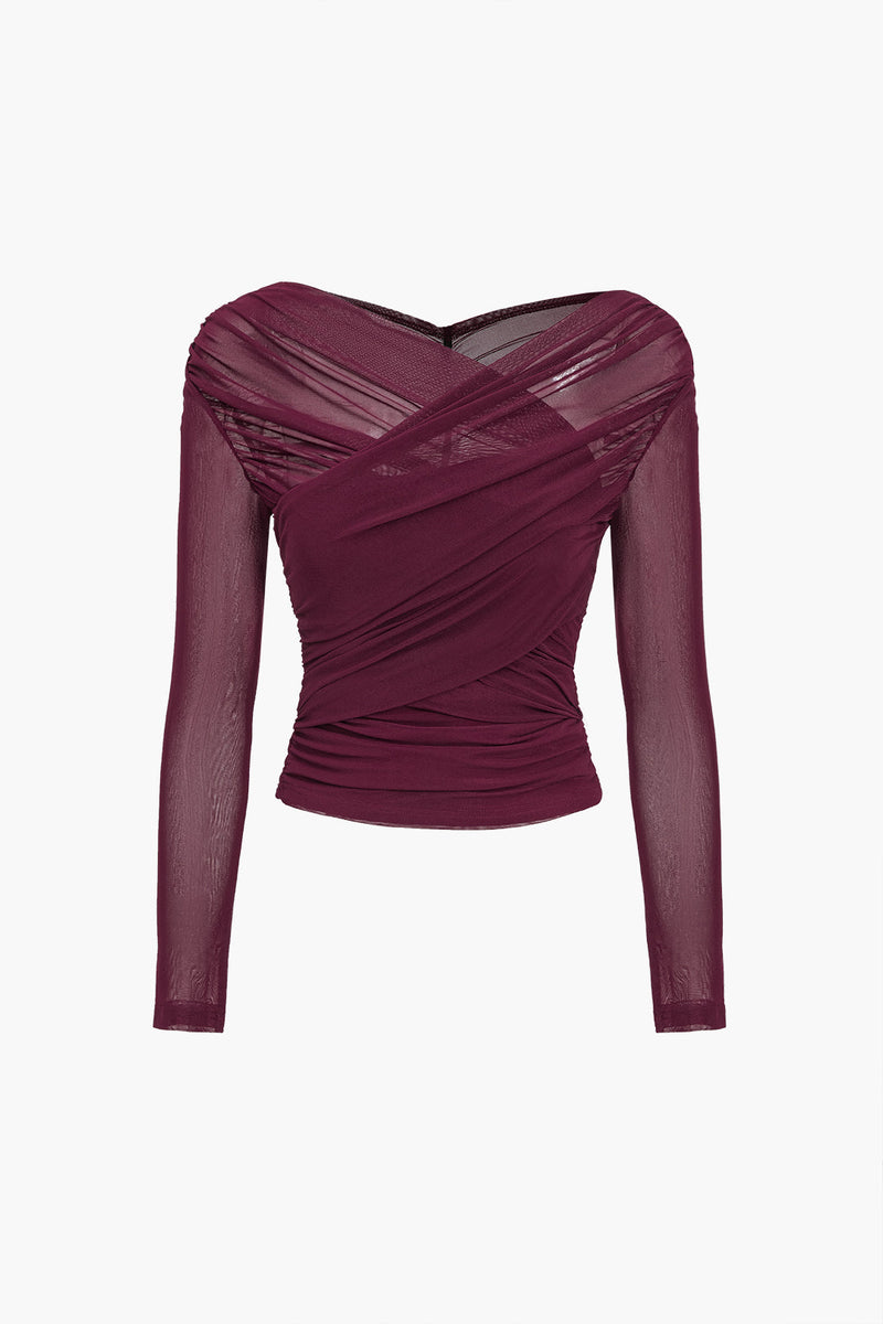 Elise Women's Top - fabric and finish detail
