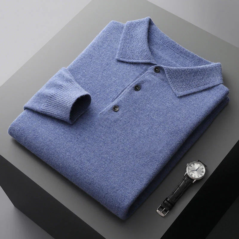 Auden Men's Sweater - fabric and finish detail