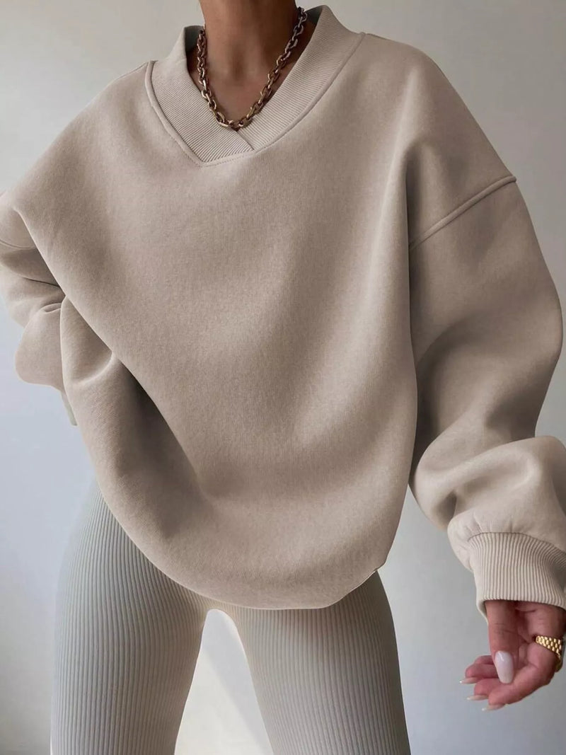 Margot Women's Oversized Sweater - back view