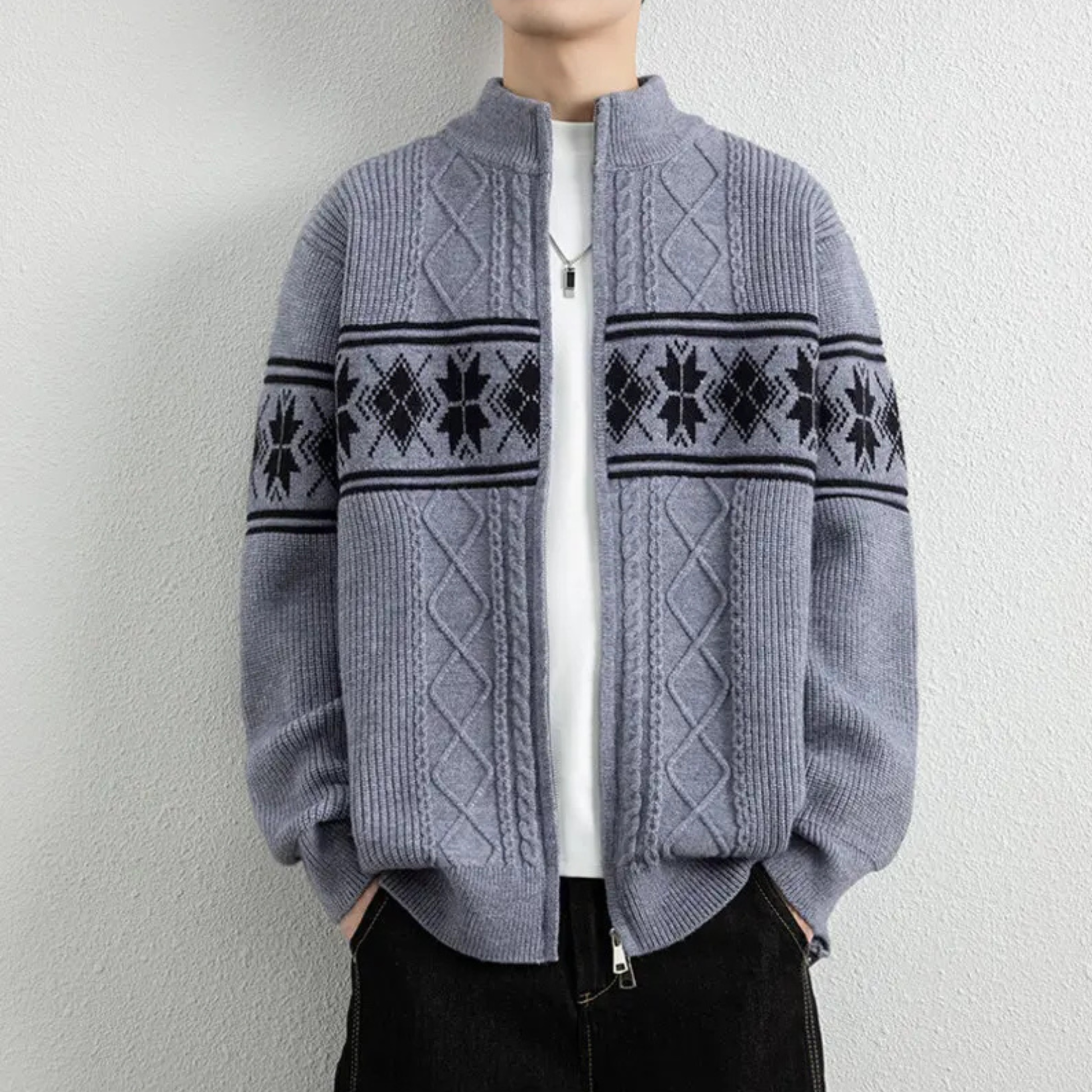 Ulla Women's Cardigan - flat lay