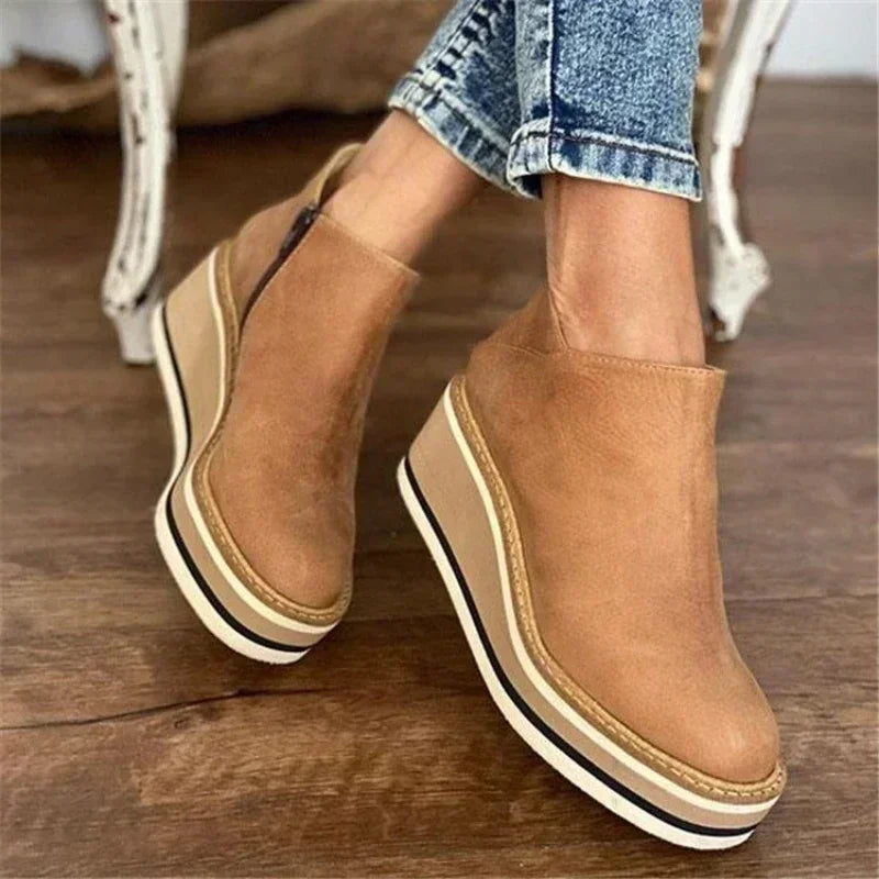 Nell Women's Ankle Boots - flat lay