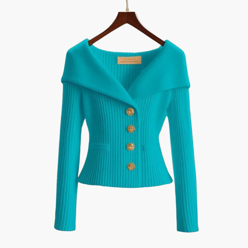 Genevieve Women's Cardigan - flat lay