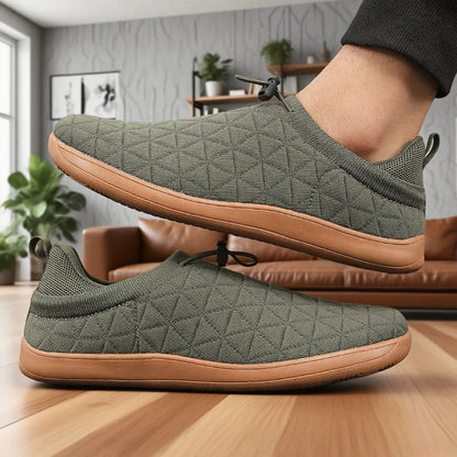 Faye Women's Quilted Mesh Slip-on - styled view