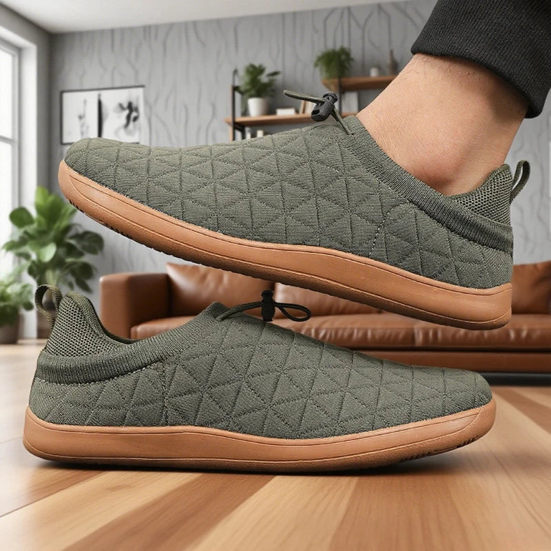 Faye Women's Quilted Mesh Slip-on - styled view