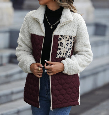 Vera Women's Quilted Jacket - shown in use