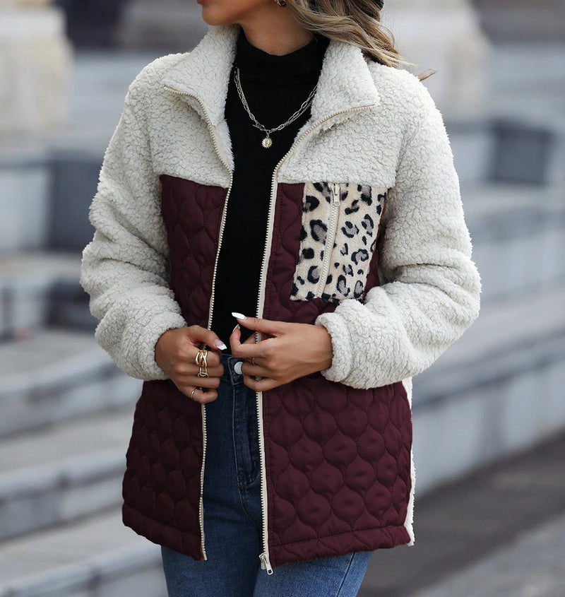 Vera Women's Quilted Jacket - shown in use
