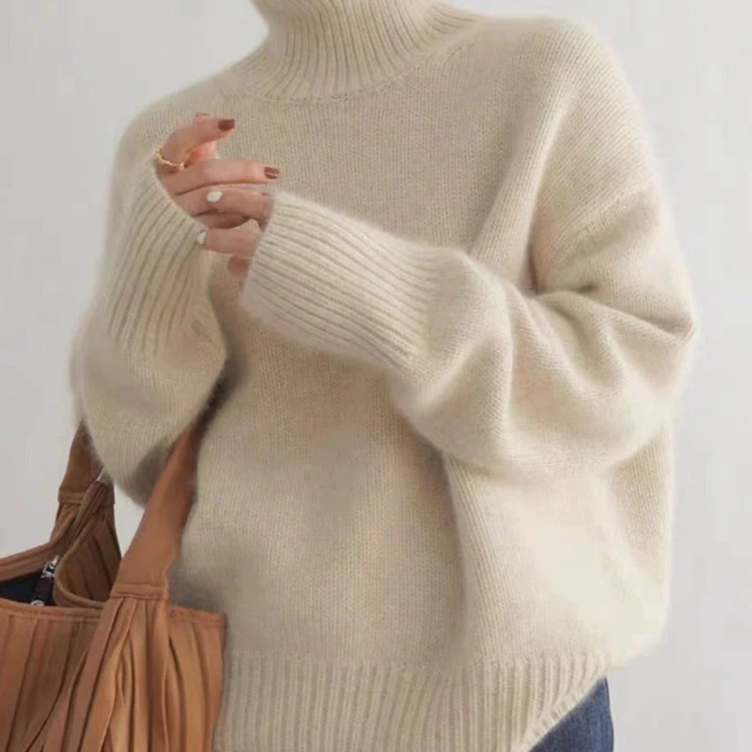 Mira Women's Oversized Sweater - front view