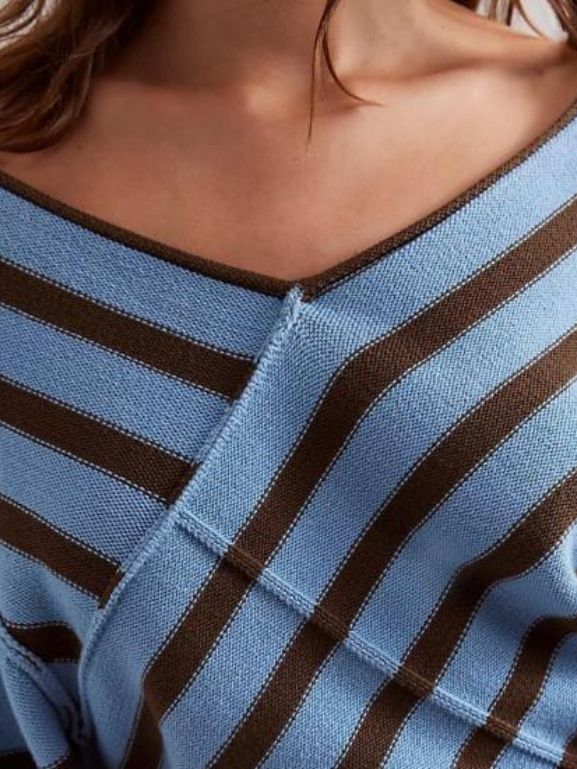 Hattie Women's Top - fabric and finish detail